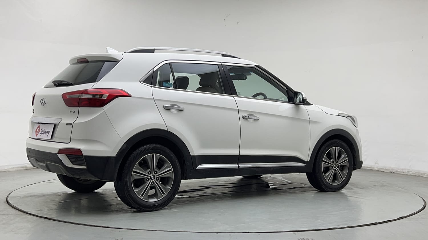 Used 2017 Hyundai Creta 1.6 SX Plus AT Petrol Petrol Automatic exterior RIGHT REAR CORNER VIEW