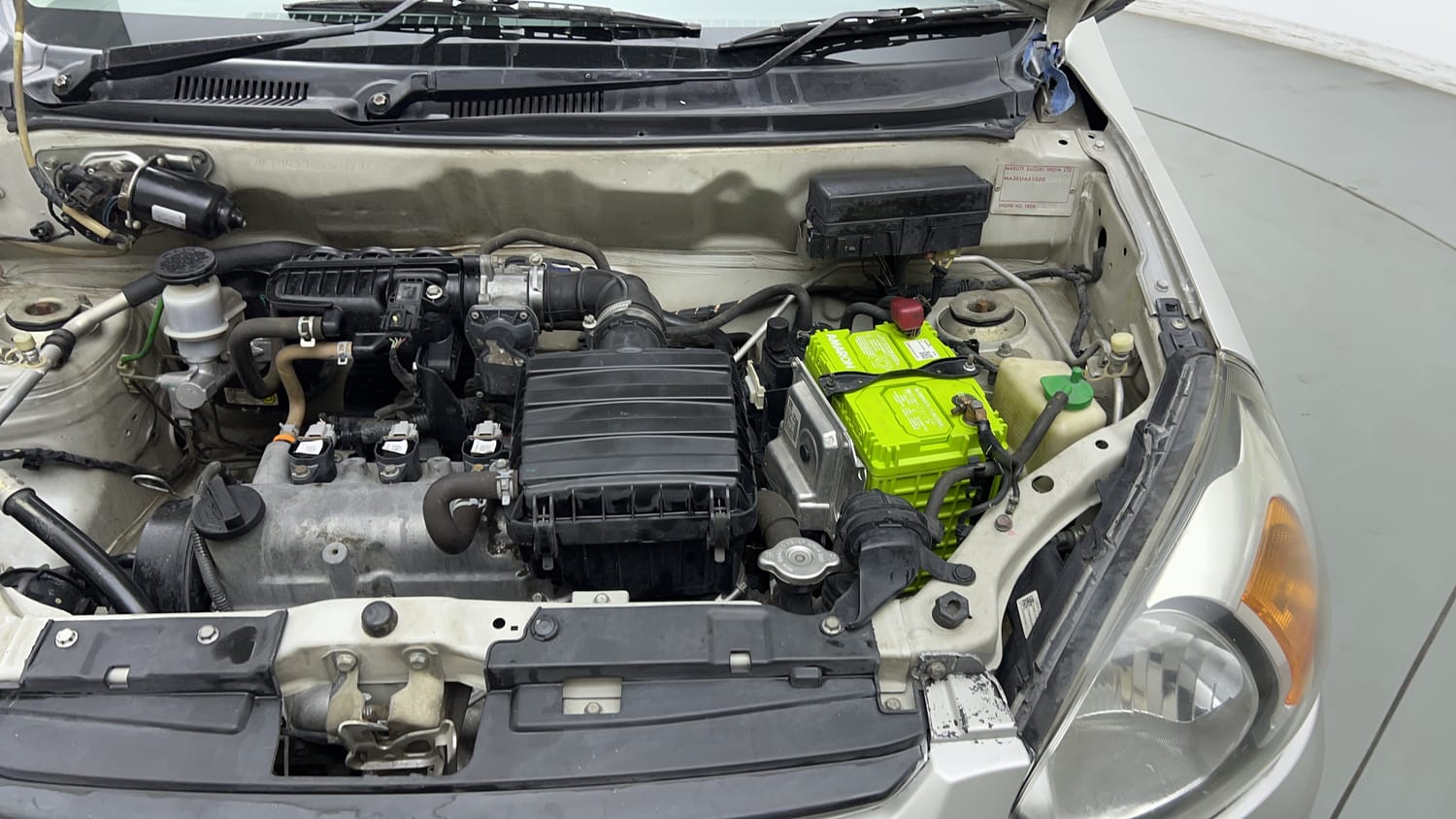 Used 2019 Maruti Suzuki Alto 800 LXi Petrol Manual engine ENGINE LEFT SIDE VIEW