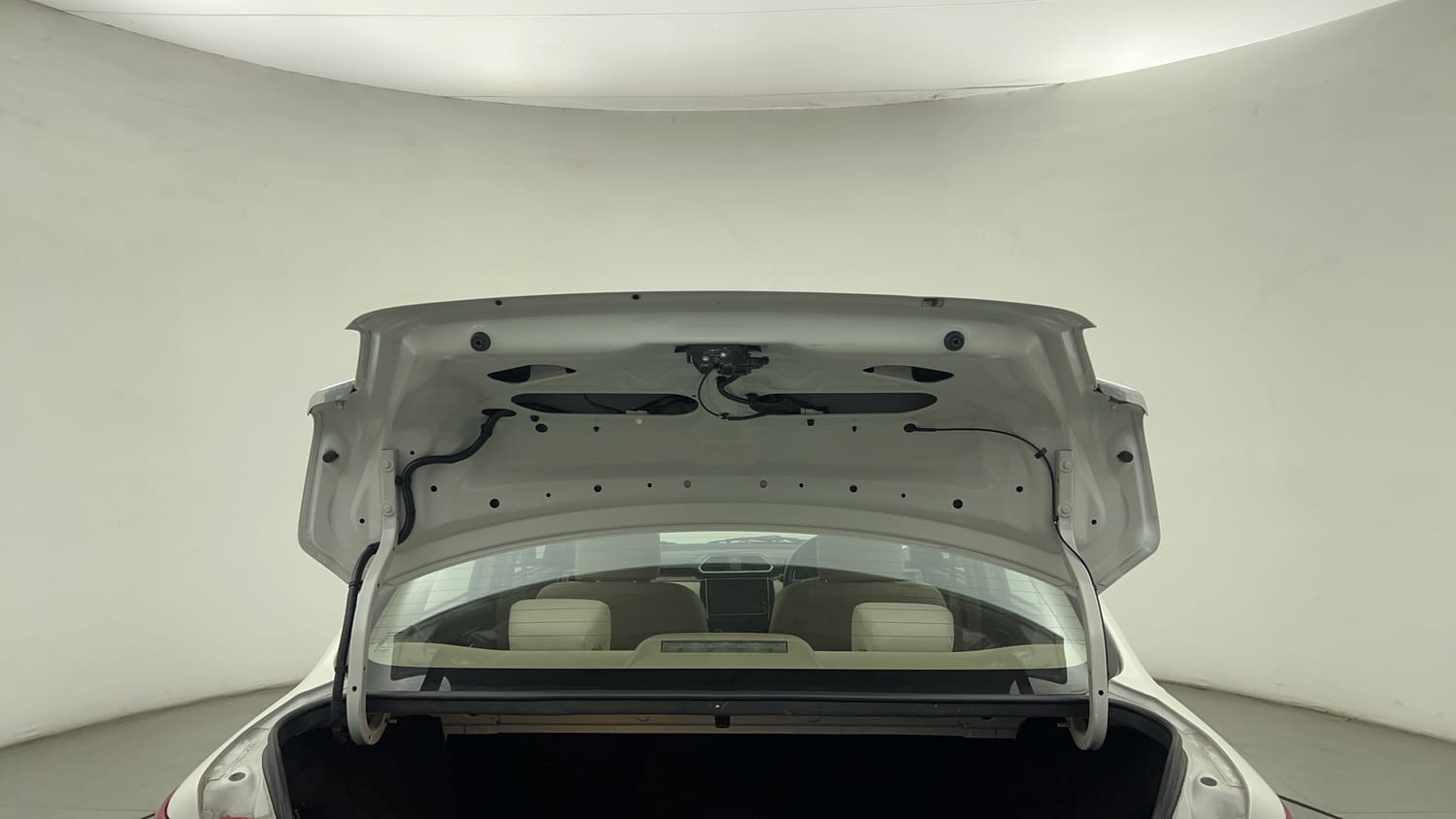 Used 2019 Maruti Suzuki Dzire ZXi Plus AMT Petrol Automatic interior DICKY DOOR OPEN VIEW