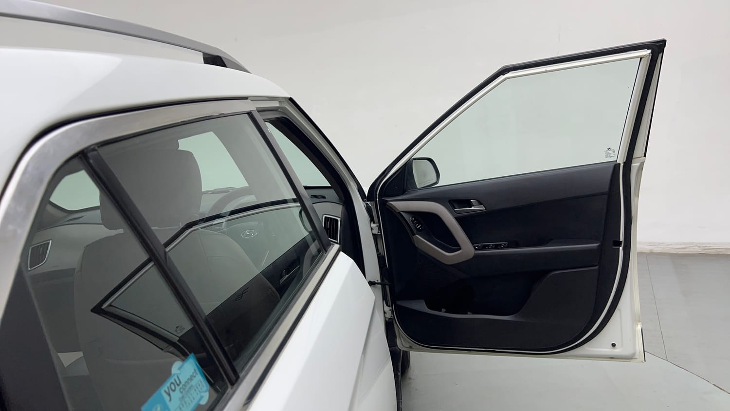 Used 2017 Hyundai Creta 1.6 SX Plus AT Petrol Petrol Automatic interior RIGHT FRONT DOOR OPEN VIEW