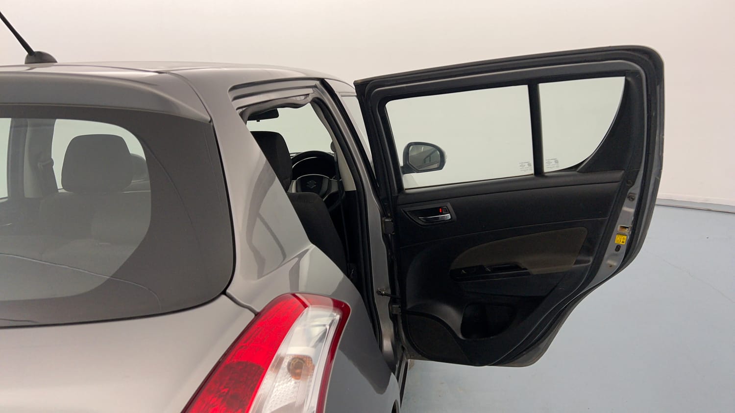 Used 2015 Maruti Suzuki Swift VXi Petrol Manual interior RIGHT REAR DOOR OPEN VIEW