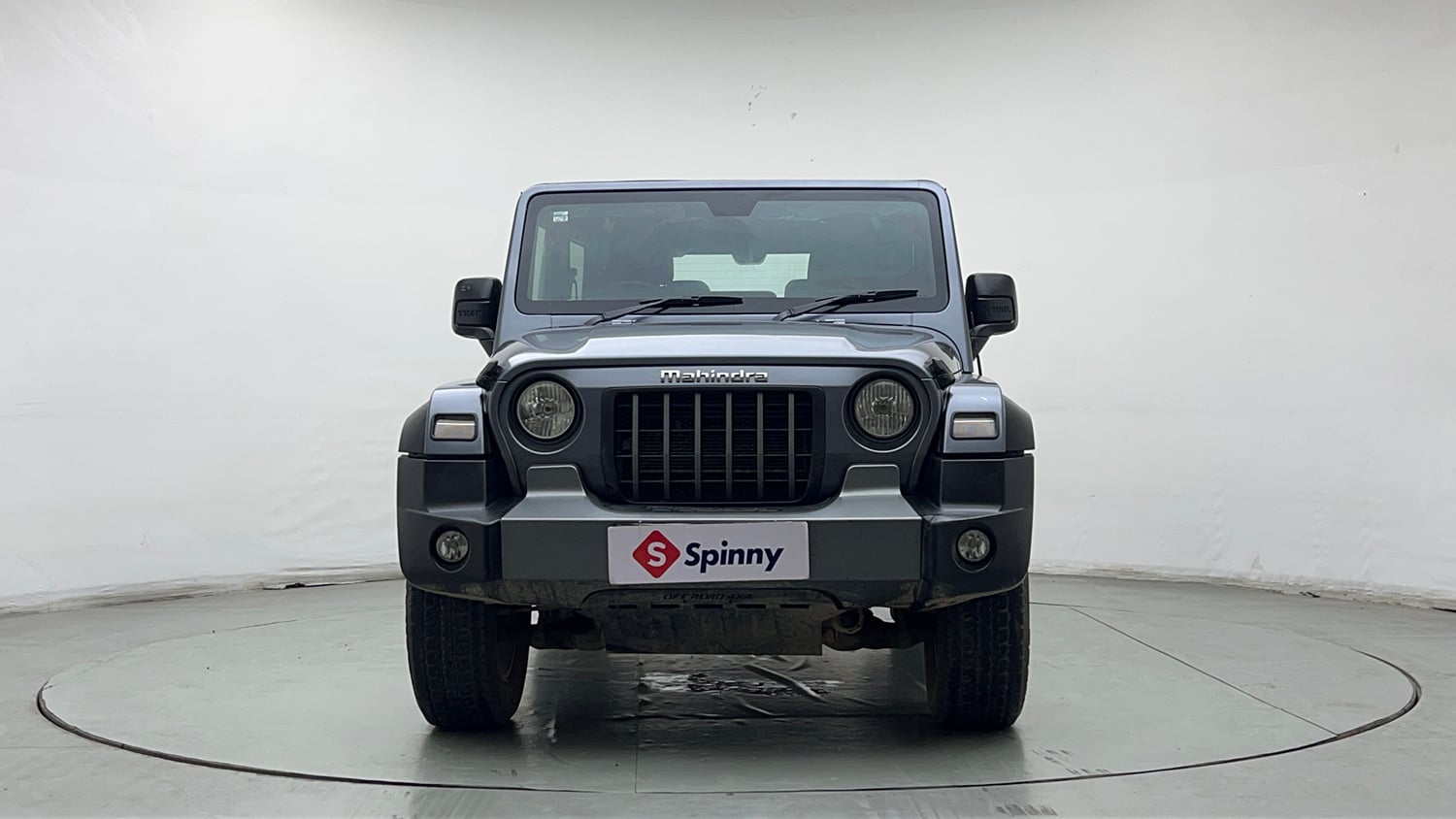 Used 2022 mahindra Thar LX Hard Top Petrol AT 4WD Petrol Automatic exterior FRONT VIEW