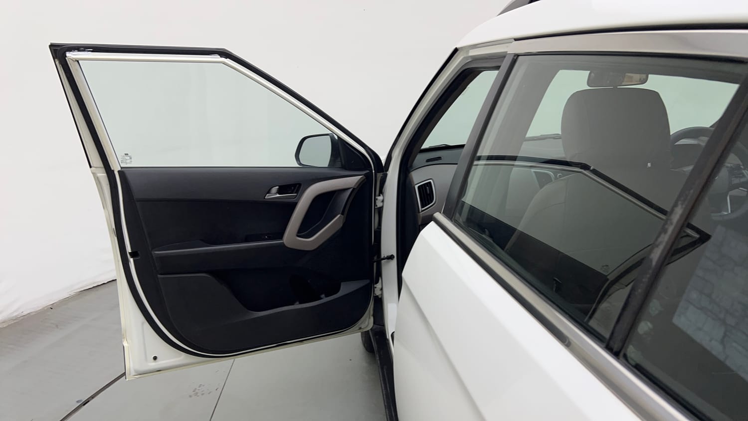 Used 2017 Hyundai Creta 1.6 SX Plus AT Petrol Petrol Automatic interior LEFT FRONT DOOR OPEN VIEW