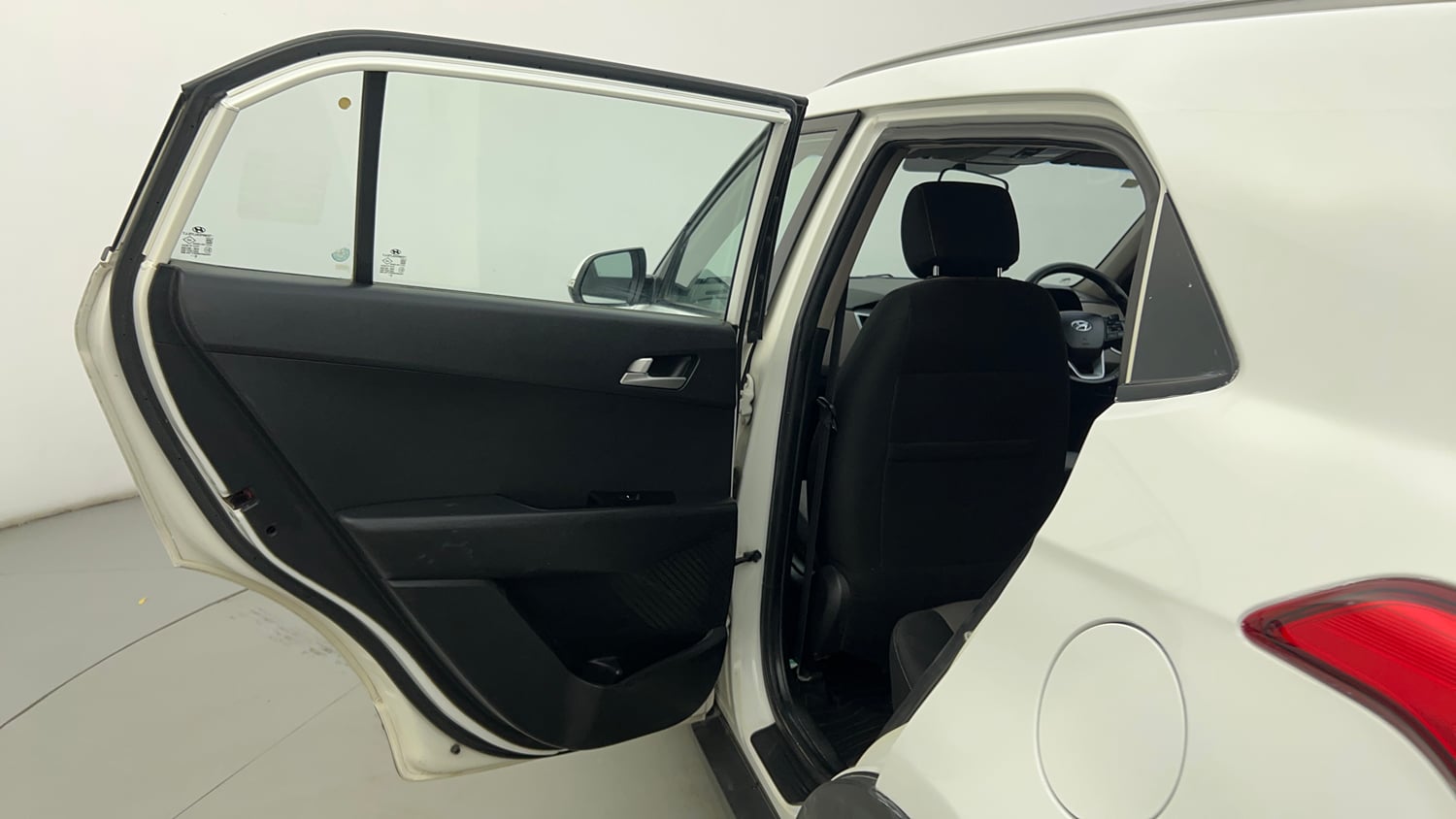 Used 2019 Hyundai Creta SX 1.6 AT CRDi Diesel Automatic interior LEFT REAR DOOR OPEN VIEW
