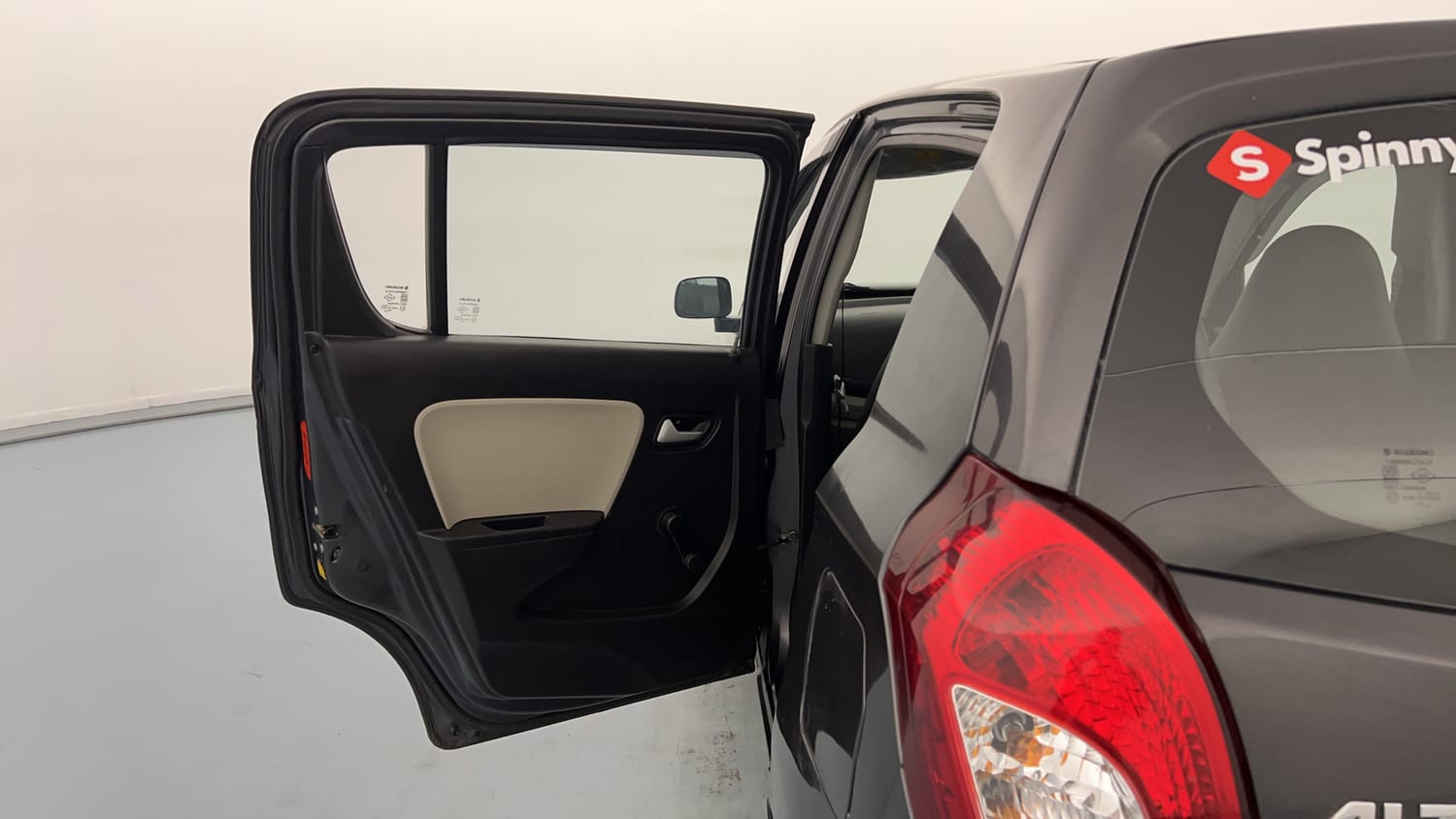 Used 2022 Maruti Suzuki Alto 800 LXi (O) Petrol Manual interior LEFT REAR DOOR OPEN VIEW