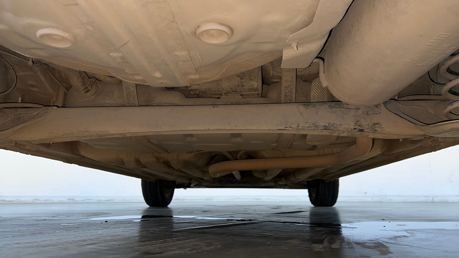 Used 2019 Hyundai Elite i20 Asta 1.2 Petrol Manual extra REAR UNDERBODY VIEW (TAKEN FROM REAR)