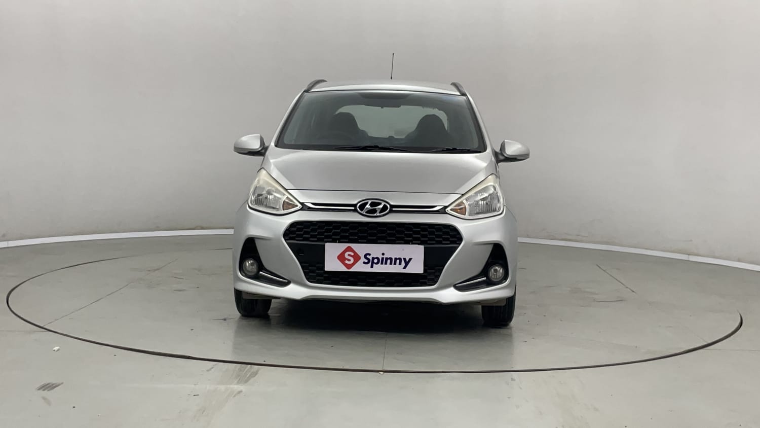 Used 2018 Hyundai Grand i10 Sportz 1.2 Kappa VTVT Petrol Manual exterior FRONT VIEW