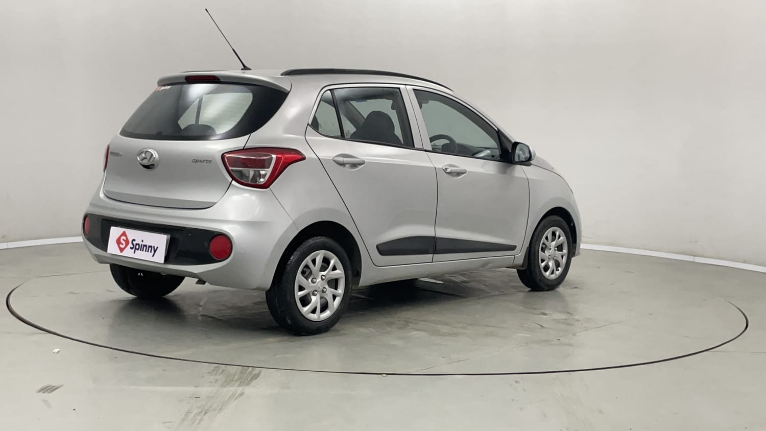 Used 2018 Hyundai Grand i10 Sportz 1.2 Kappa VTVT Petrol Manual exterior RIGHT REAR CORNER VIEW