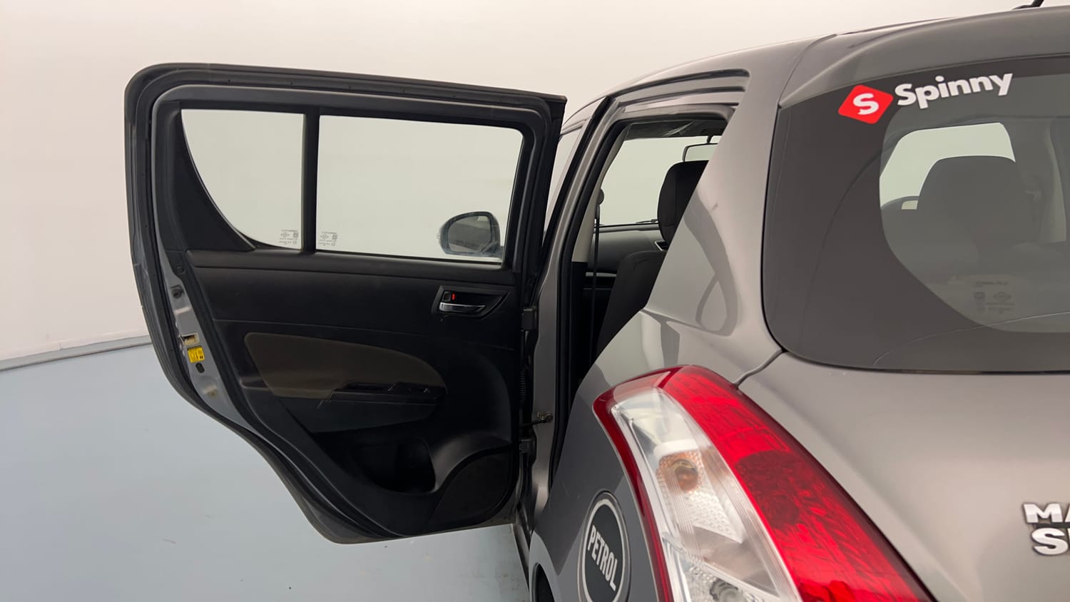 Used 2015 Maruti Suzuki Swift VXi Petrol Manual interior LEFT REAR DOOR OPEN VIEW