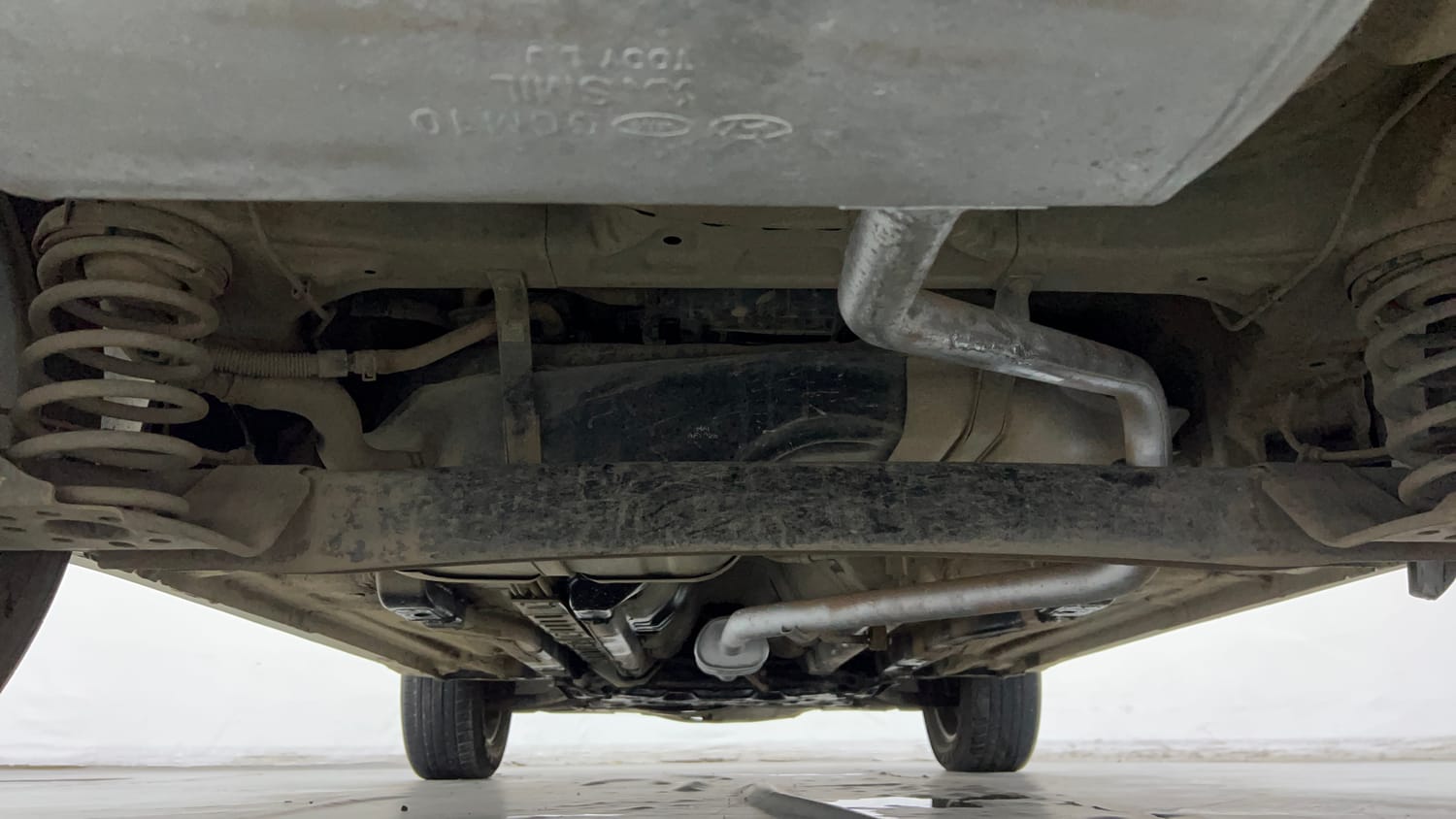 Used 2017 Hyundai Creta 1.6 SX Plus AT Petrol Petrol Automatic extra REAR UNDERBODY VIEW (TAKEN FROM REAR)