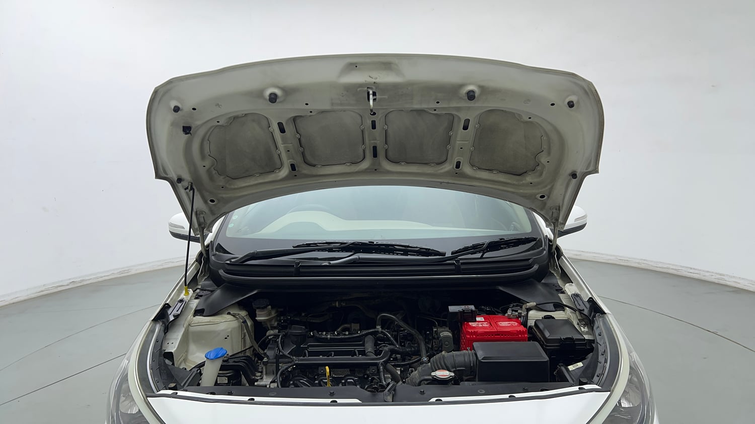 Used 2019 Hyundai Elite i20 Asta 1.2 Petrol Manual engine ENGINE & BONNET OPEN FRONT VIEW