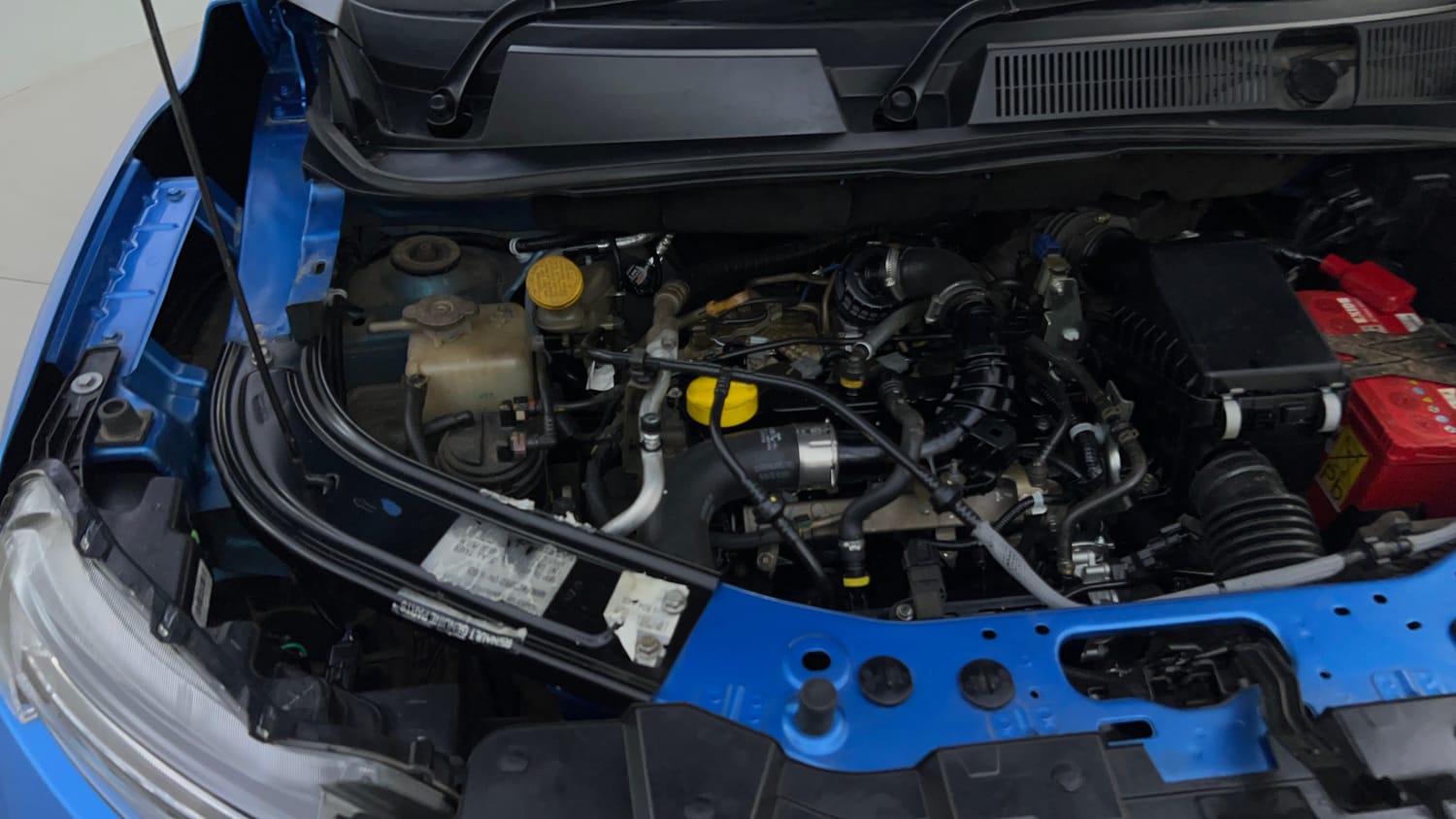 Used 2022 Renault Kiger RXT (O) Turbo CVT Dual Tone Petrol Automatic engine ENGINE RIGHT SIDE VIEW