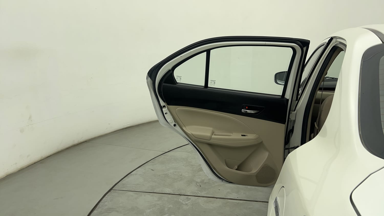 Used 2019 Maruti Suzuki Dzire ZXi Plus AMT Petrol Automatic interior LEFT REAR DOOR OPEN VIEW