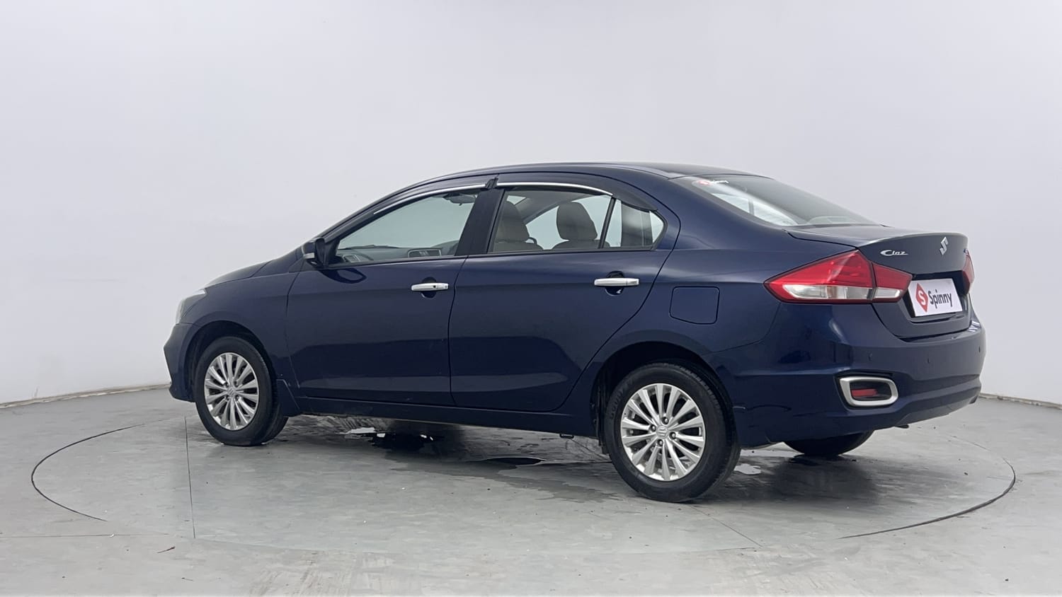 Used 2024 Maruti Suzuki Ciaz Zeta 1.5 AT Petrol Automatic exterior LEFT REAR CORNER VIEW