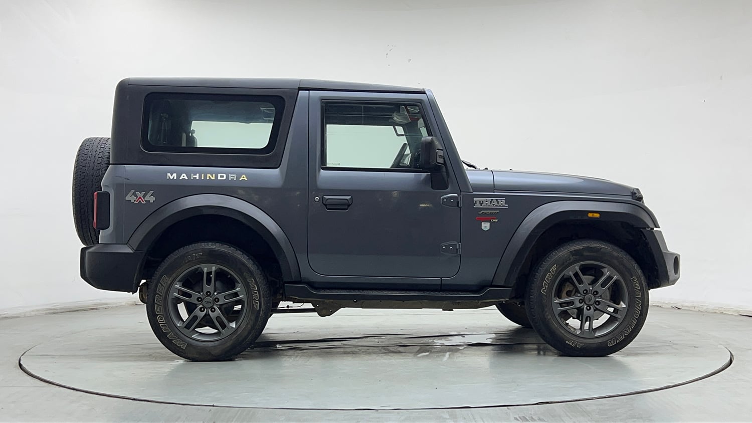 Used 2022 mahindra Thar LX Hard Top Petrol AT 4WD Petrol Automatic exterior RIGHT SIDE VIEW