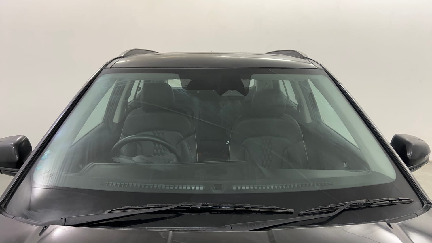 Used 2025 Hyundai Creta 1.5 MPi Petrol IVT SX(O) Knight Edition Petrol Automatic exterior FRONT WINDSHIELD VIEW