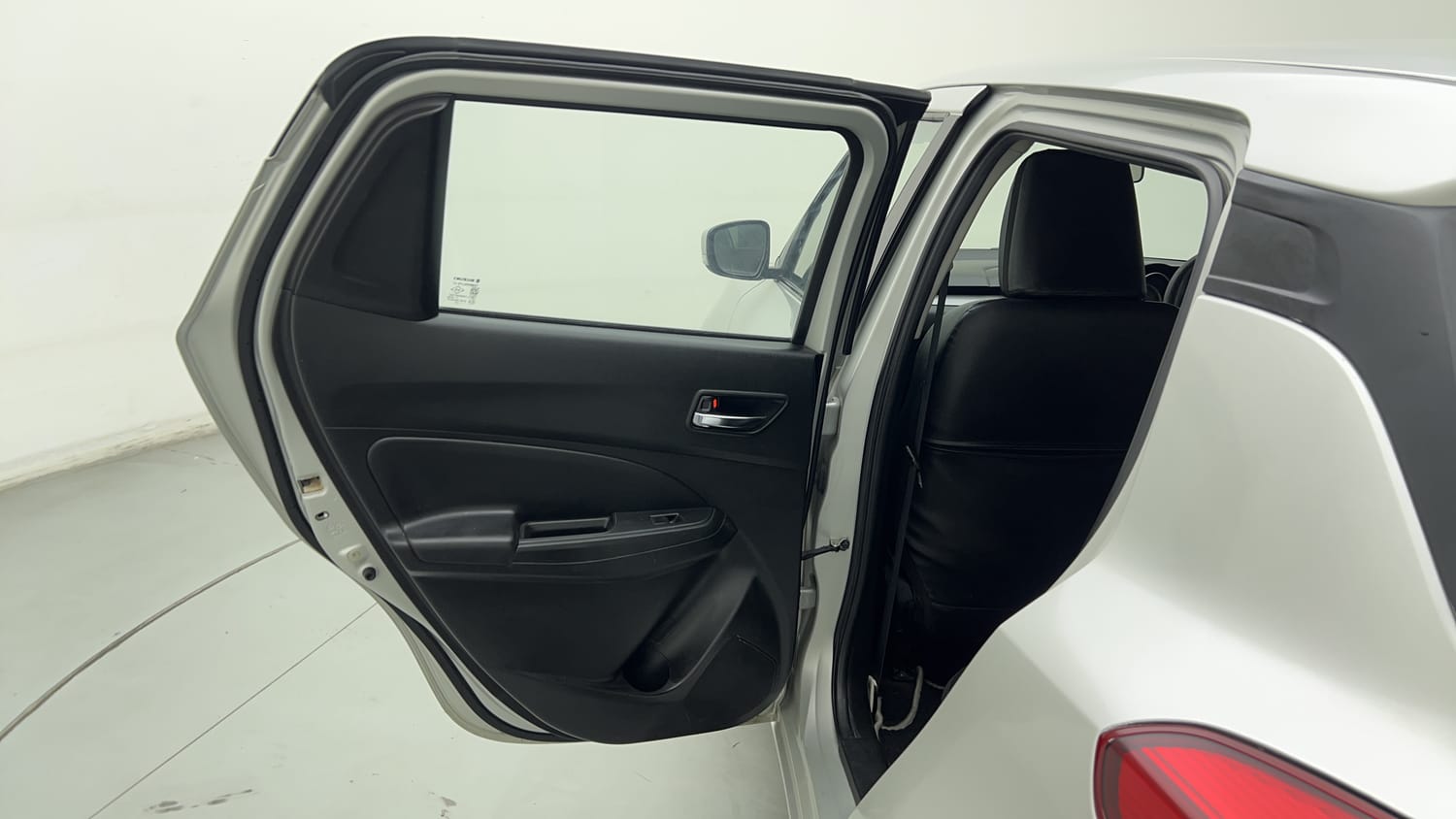 Used 2023 Maruti Suzuki Swift VXi Petrol Manual interior LEFT REAR DOOR OPEN VIEW