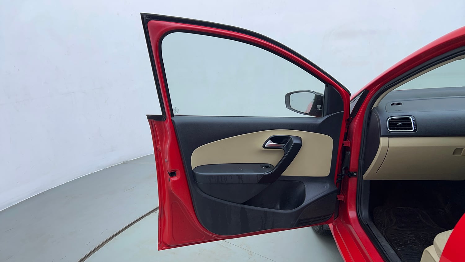 Used 2016 Volkswagen Polo Highline1.2L (P) Petrol Manual interior LEFT FRONT DOOR OPEN VIEW