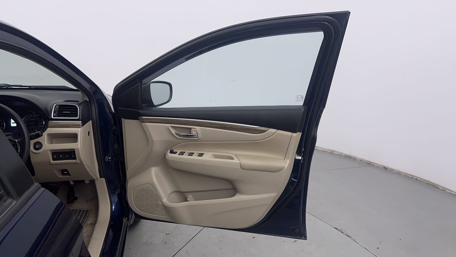 Used 2024 Maruti Suzuki Ciaz Zeta 1.5 AT Petrol Automatic interior RIGHT FRONT DOOR OPEN VIEW