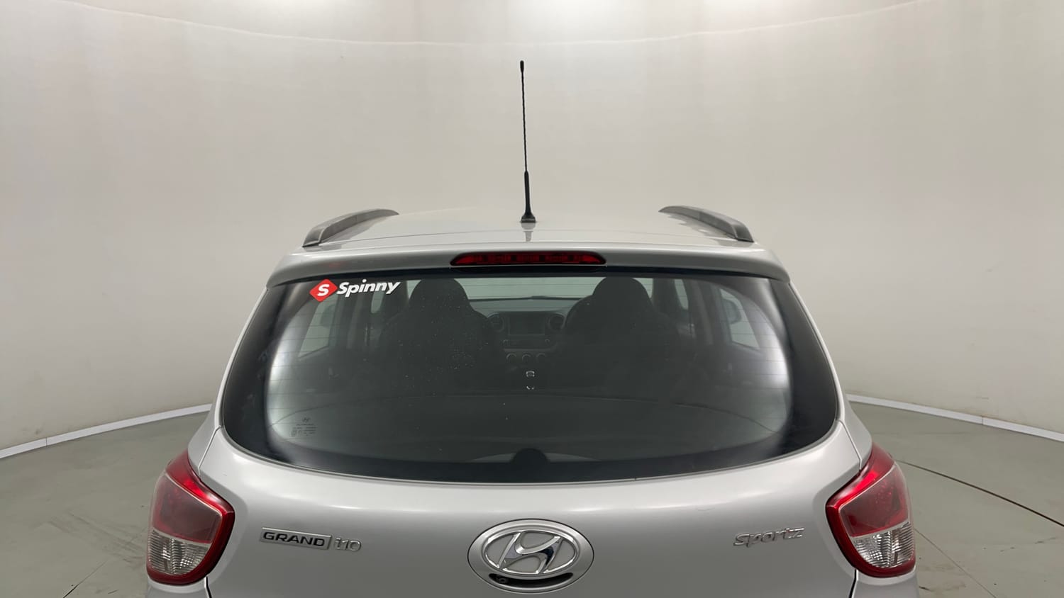 Used 2018 Hyundai Grand i10 Sportz 1.2 Kappa VTVT Petrol Manual exterior BACK WINDSHIELD VIEW