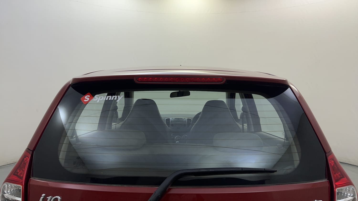 Used 2013 Hyundai i10 Sportz 1.2 Kappa2 Petrol Manual exterior BACK WINDSHIELD VIEW