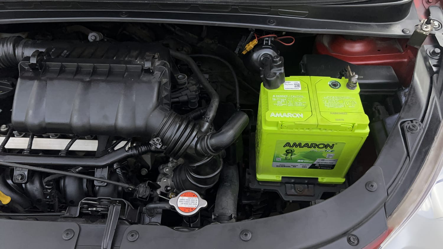 Used 2013 Hyundai i10 Sportz 1.2 Kappa2 Petrol Manual engine ENGINE LEFT SIDE VIEW
