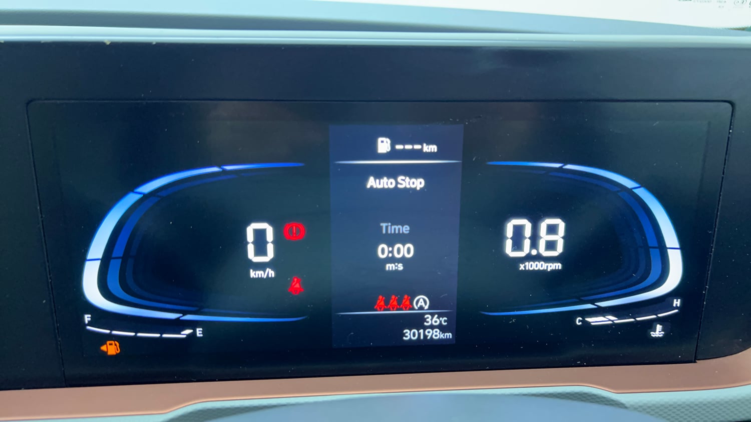 Used 2024 Hyundai Creta 1.5 MPi Petrol MT E Petrol Manual interior CLUSTERMETER VIEW