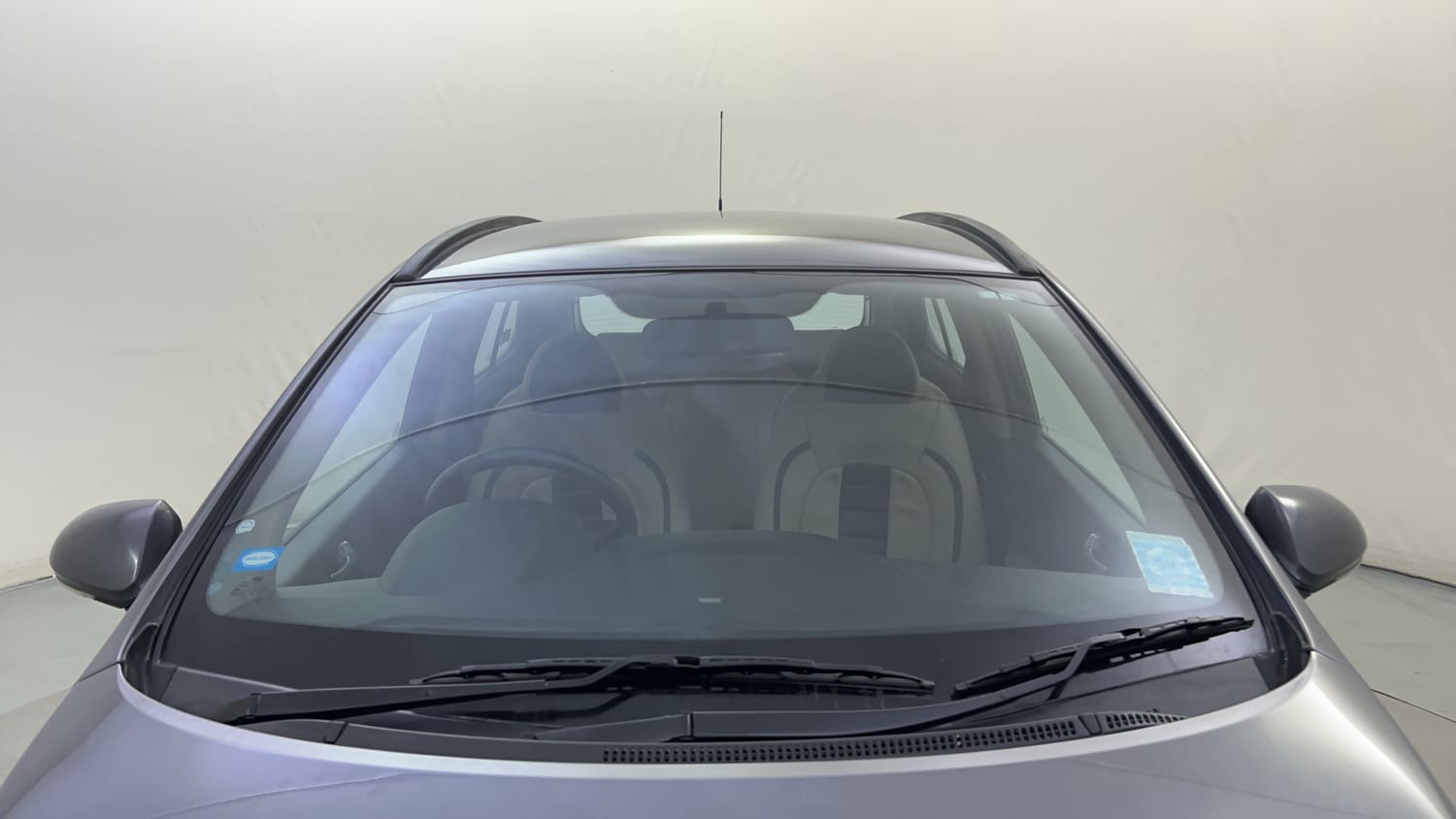Used 2017 Hyundai Grand i10 Asta 1.2 Kappa VTVT Petrol Manual exterior FRONT WINDSHIELD VIEW