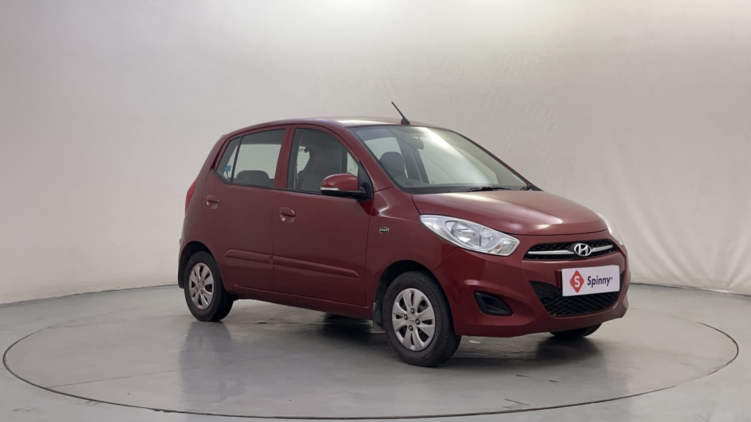 Used 2013 Hyundai i10 Sportz 1.2 Kappa2 Petrol Manual exterior RIGHT FRONT CORNER VIEW