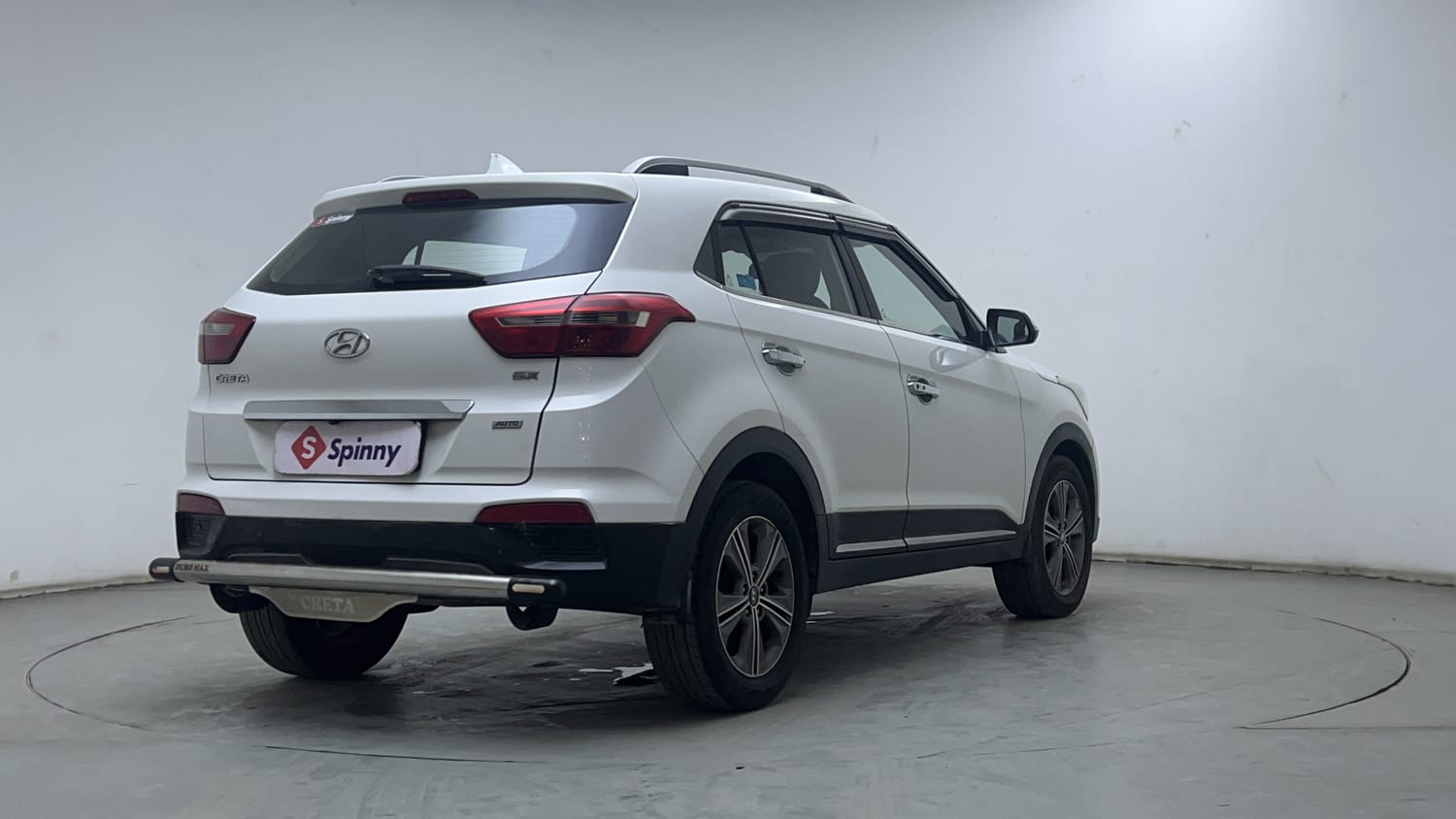 Used 2018 Hyundai Creta SX Plus 1.6 AT CRDI Diesel Automatic exterior RIGHT REAR CORNER VIEW