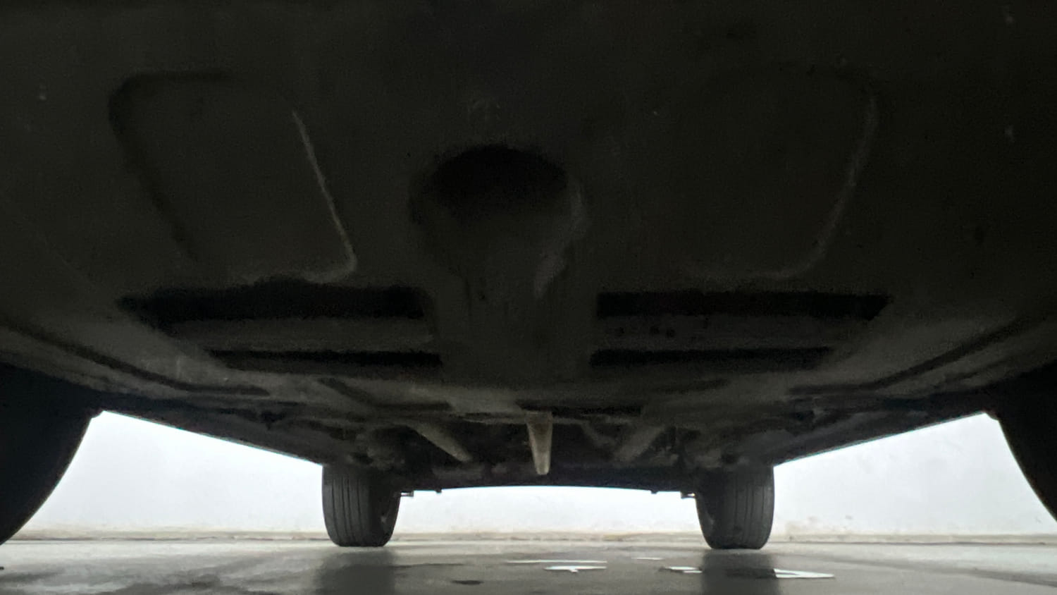 Used 2018 Hyundai Creta SX Plus 1.6 AT CRDI Diesel Automatic extra FRONT LEFT UNDERBODY VIEW
