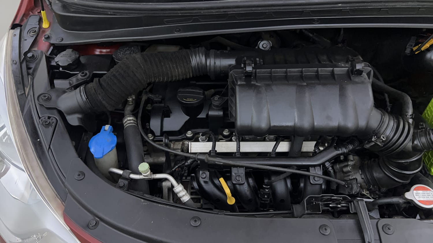 Used 2013 Hyundai i10 Sportz 1.2 Kappa2 Petrol Manual engine ENGINE RIGHT SIDE VIEW