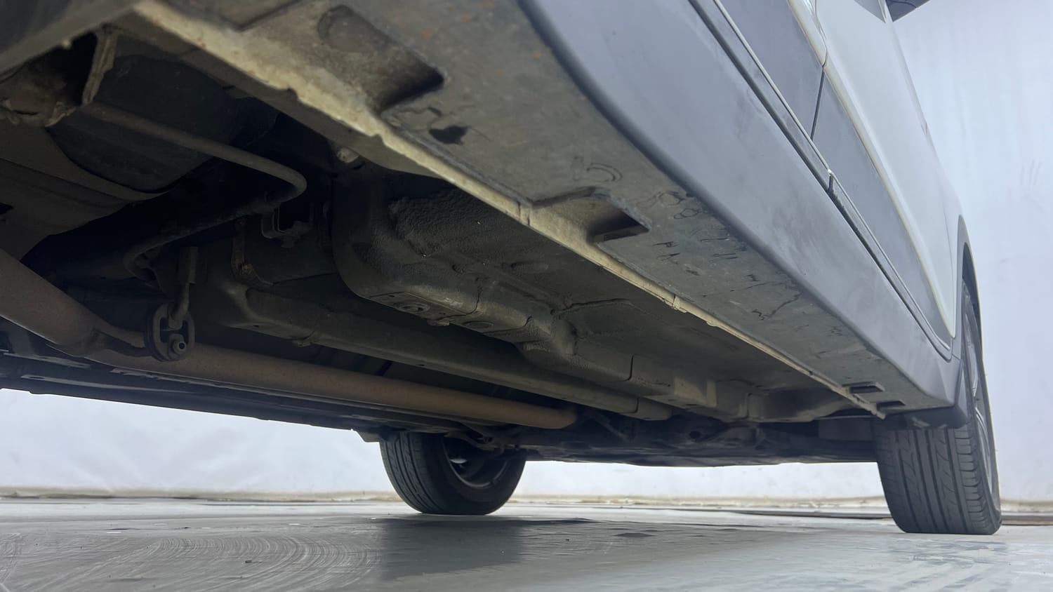 Used 2018 Hyundai Creta SX Plus 1.6 AT CRDI Diesel Automatic extra REAR RIGHT UNDERBODY VIEW