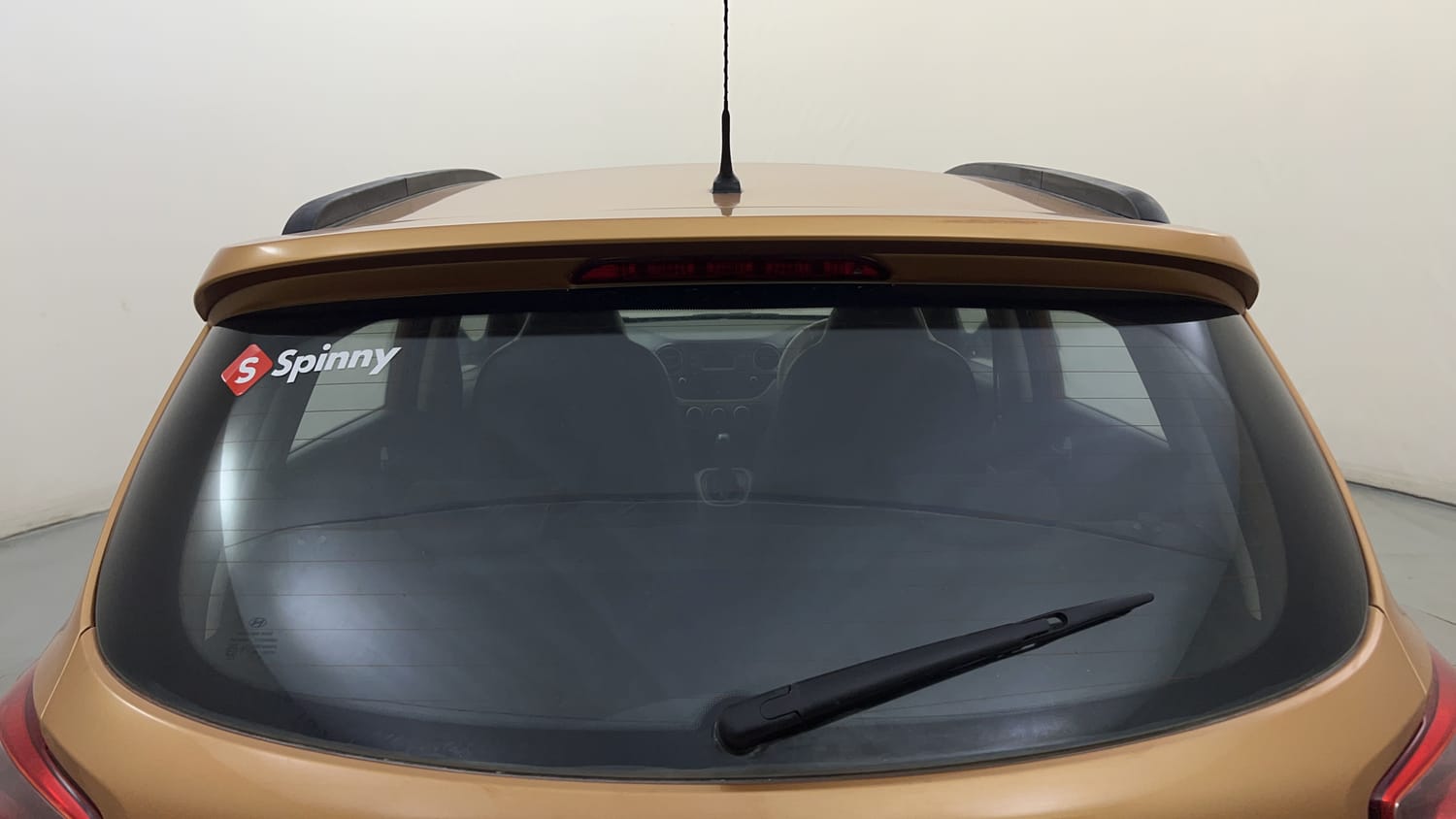 Used 2015 Hyundai Grand i10 Asta AT 1.2 Kappa VTVT Petrol Automatic exterior BACK WINDSHIELD VIEW