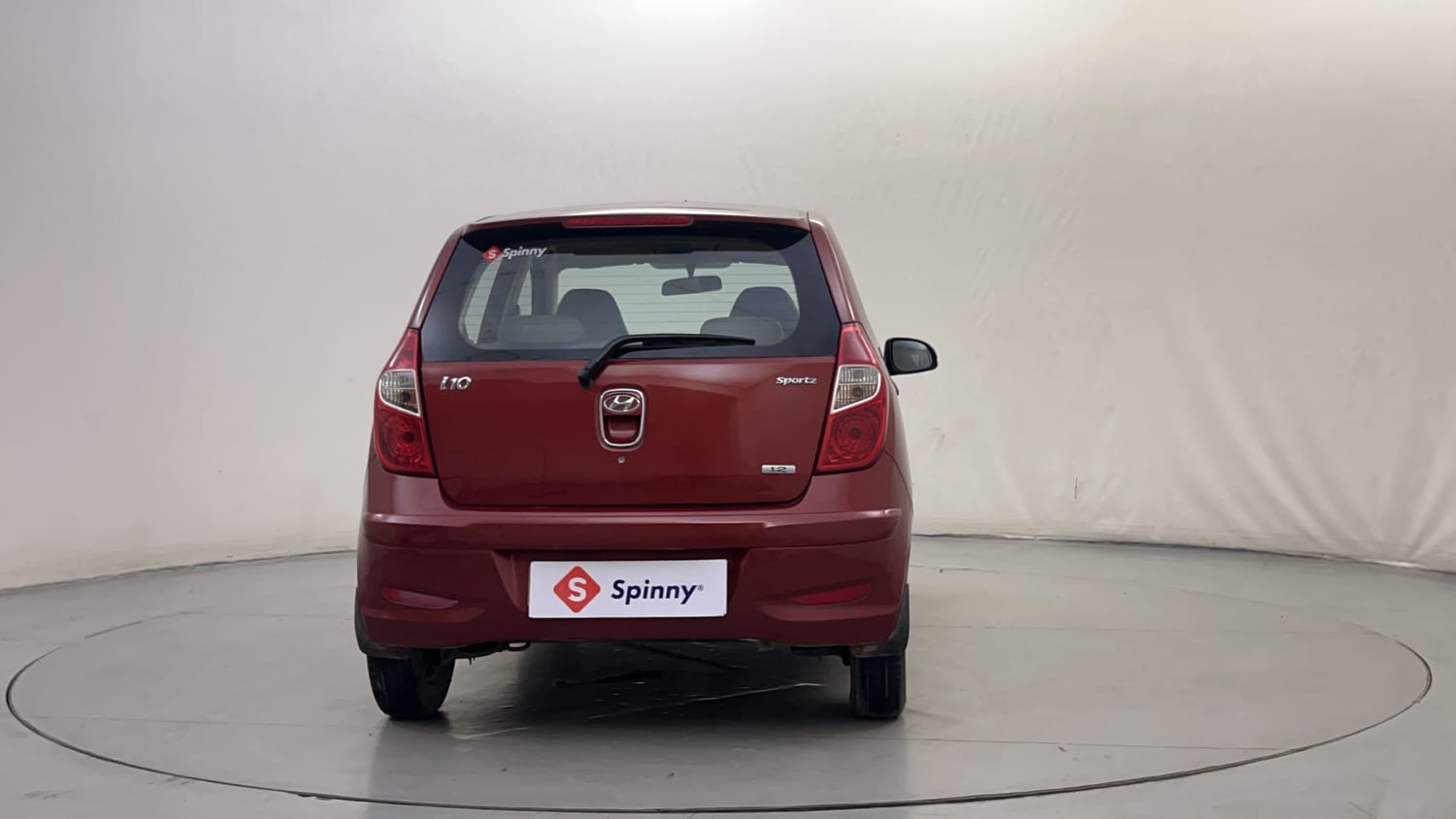 Used 2013 Hyundai i10 Sportz 1.2 Kappa2 Petrol Manual exterior BACK VIEW