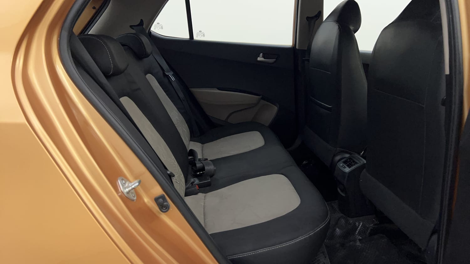 Used 2015 Hyundai Grand i10 Asta AT 1.2 Kappa VTVT Petrol Automatic interior RIGHT SIDE REAR DOOR CABIN VIEW