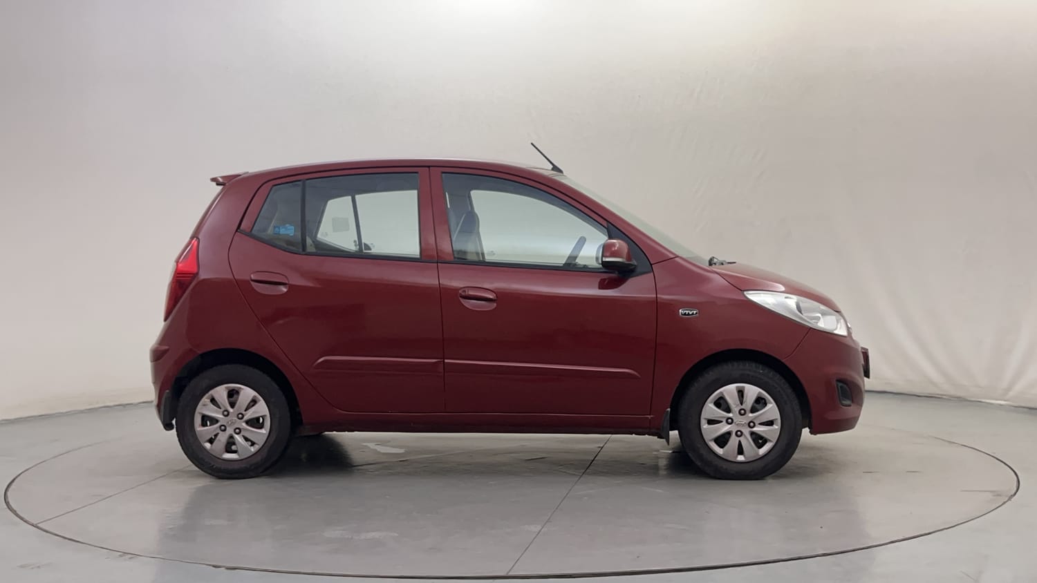 Used 2013 Hyundai i10 Sportz 1.2 Kappa2 Petrol Manual exterior RIGHT SIDE VIEW