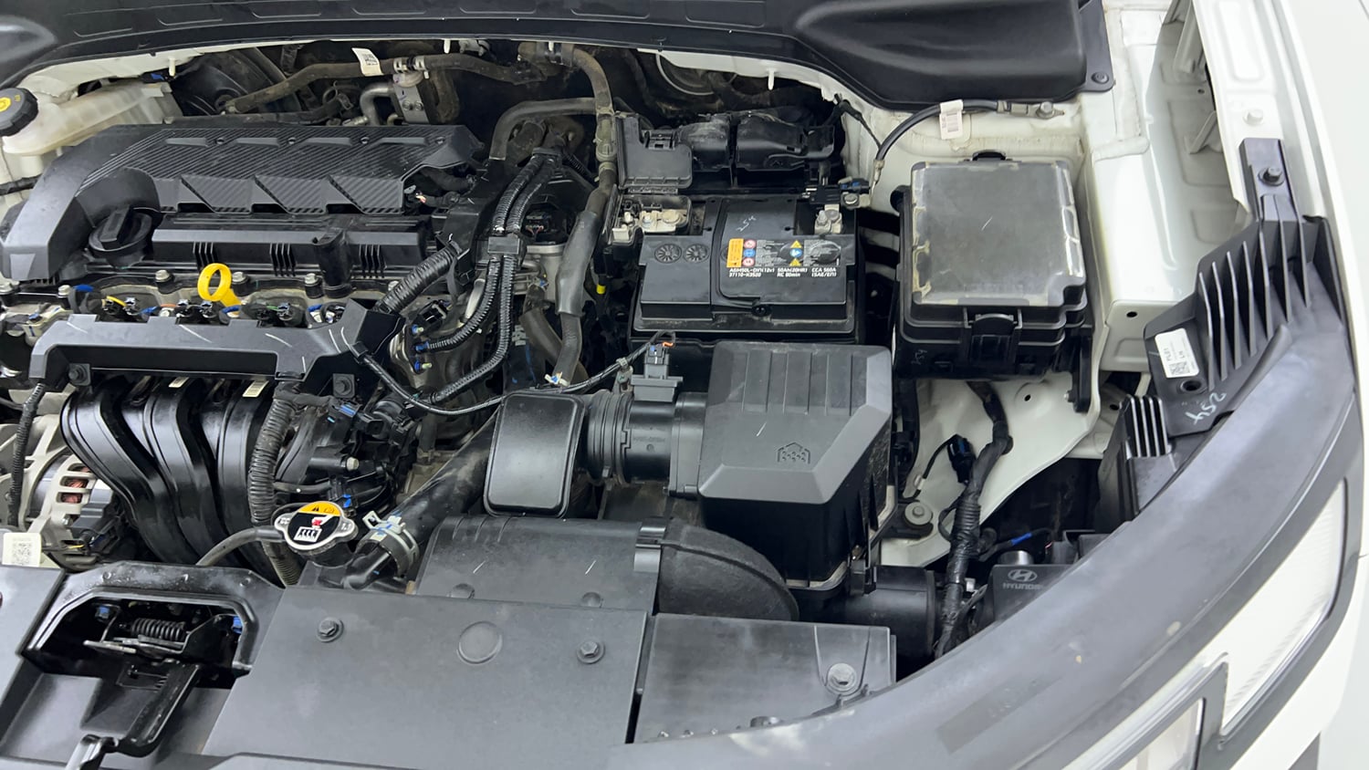 Used 2024 Hyundai Creta 1.5 MPi Petrol MT E Petrol Manual engine ENGINE LEFT SIDE VIEW