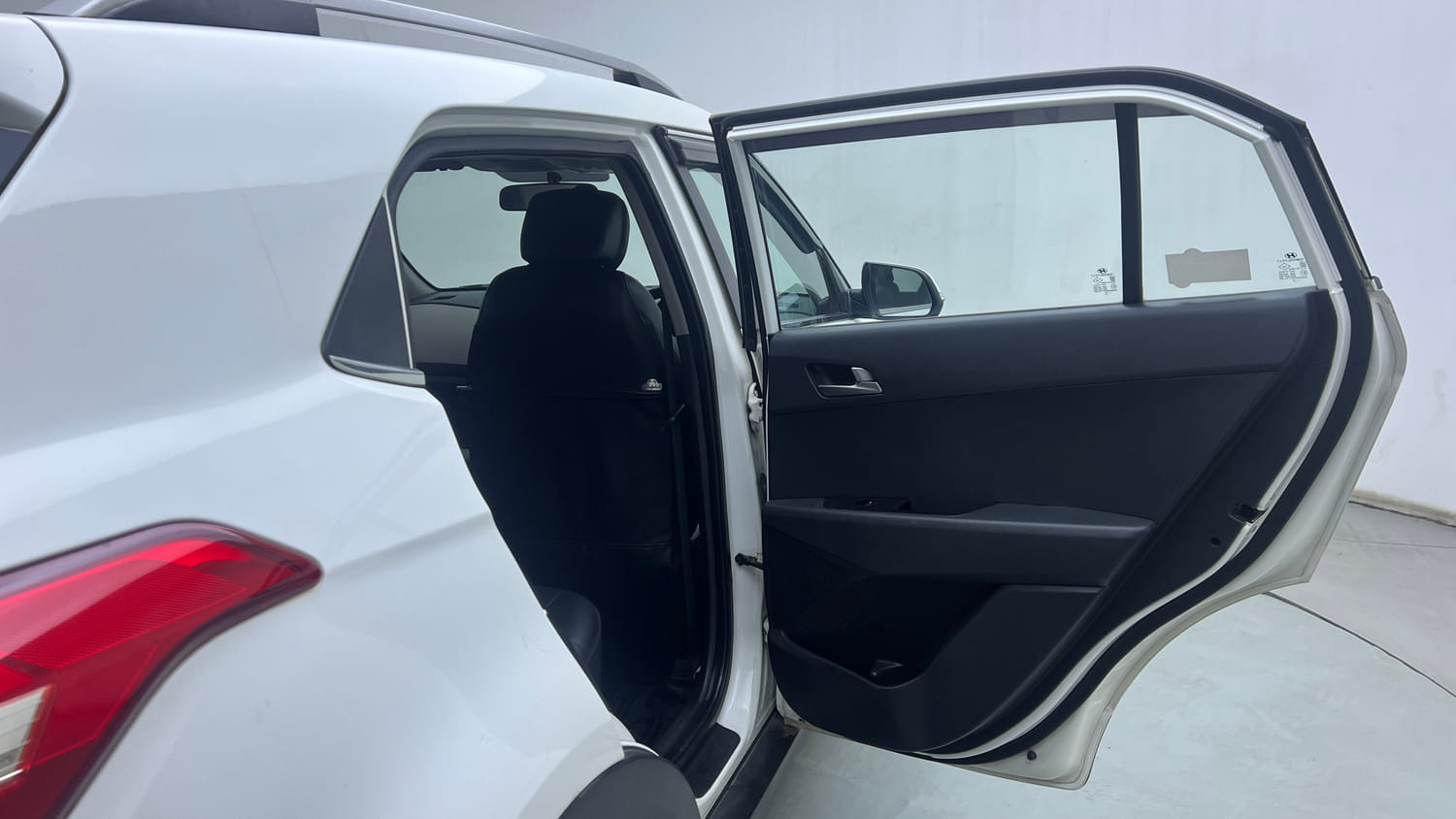 Used 2018 Hyundai Creta SX Plus 1.6 AT CRDI Diesel Automatic interior RIGHT REAR DOOR OPEN VIEW