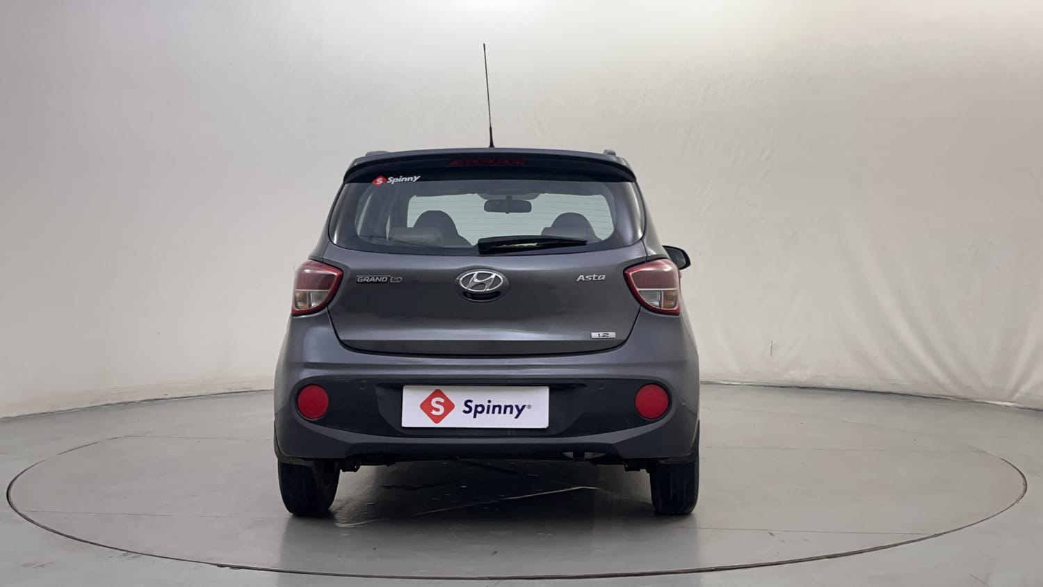 Used 2017 Hyundai Grand i10 Asta 1.2 Kappa VTVT Petrol Manual exterior BACK VIEW