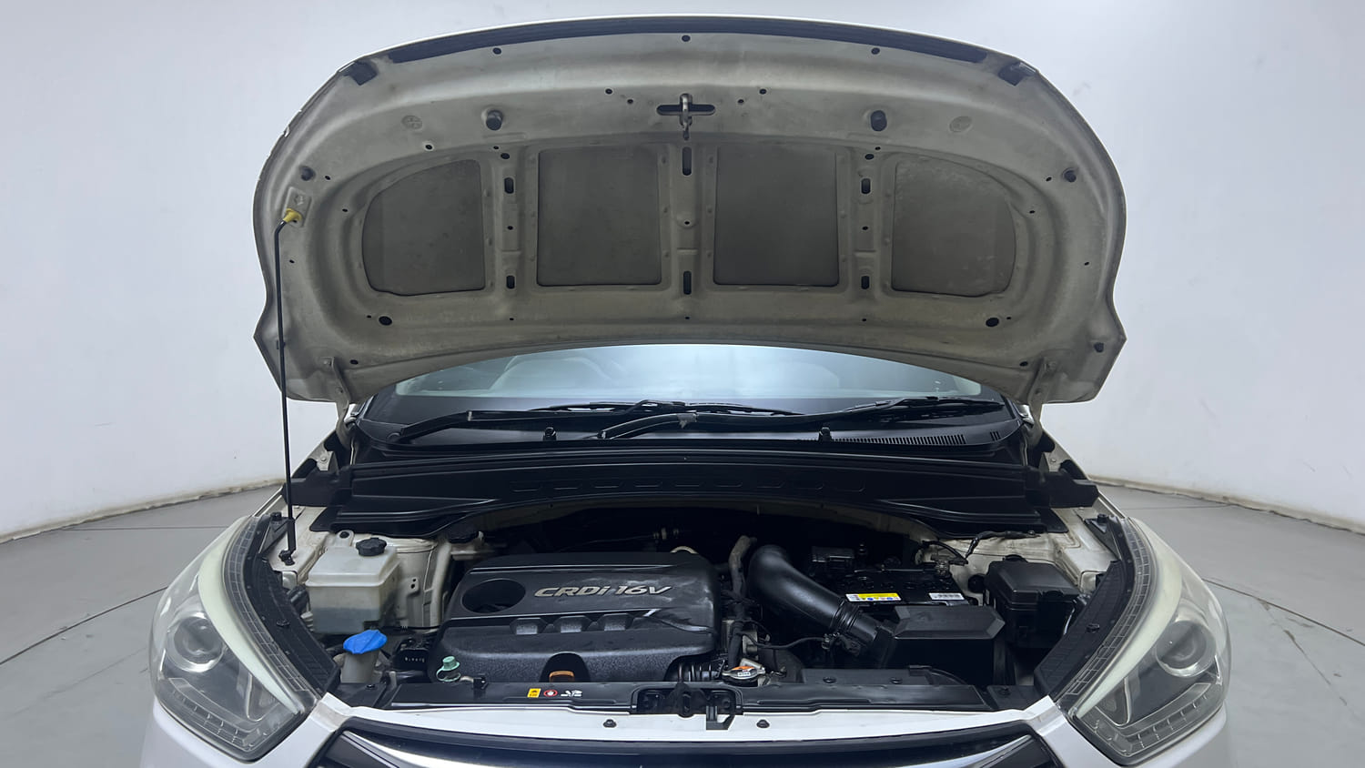 Used 2018 Hyundai Creta SX Plus 1.6 AT CRDI Diesel Automatic engine ENGINE & BONNET OPEN FRONT VIEW