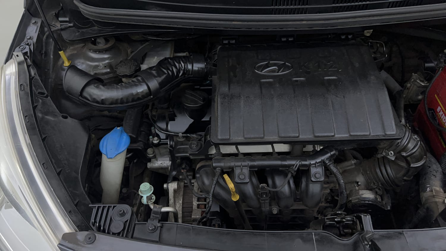 Used 2017 Hyundai Grand i10 Asta 1.2 Kappa VTVT Petrol Manual engine ENGINE RIGHT SIDE VIEW