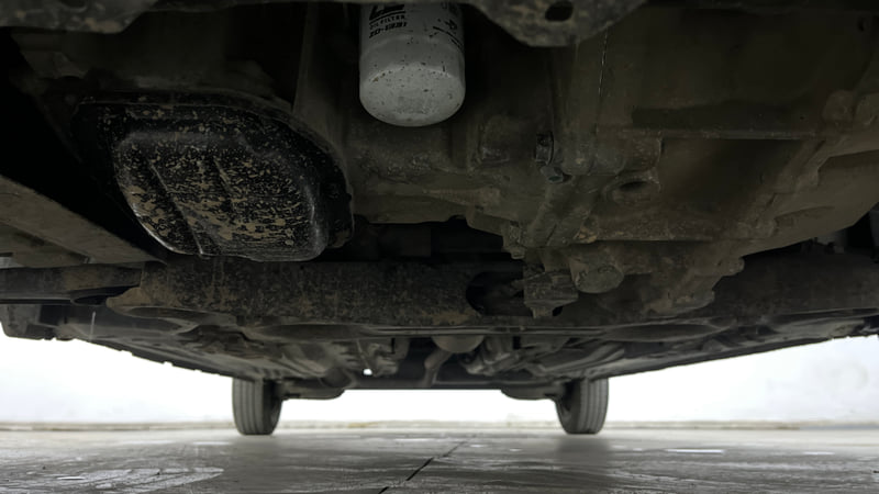 Used 2016 Datsun GO T Petrol Manual extra FRONT LEFT UNDERBODY VIEW