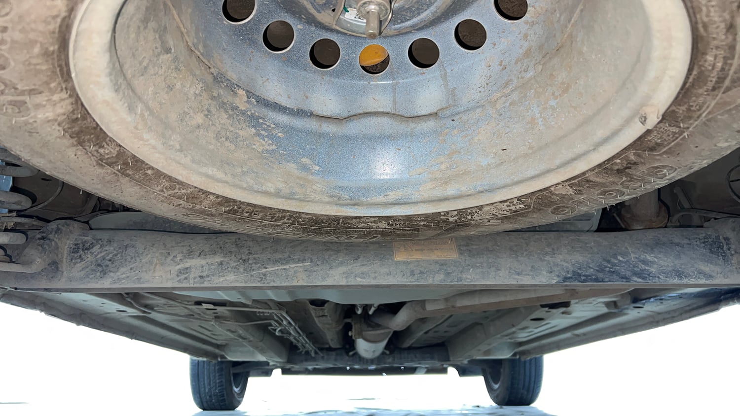 Used 2026 Tata Punch Accomplished + S CNG Automatic Cng Automatic extra REAR UNDERBODY VIEW (TAKEN FROM REAR)