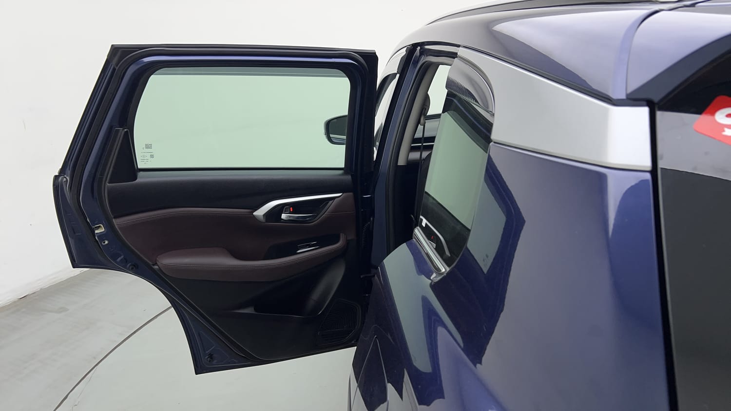 Used 2024 Maruti Suzuki Grand Vitara Zeta Smart Hybrid Petrol Manual interior LEFT REAR DOOR OPEN VIEW