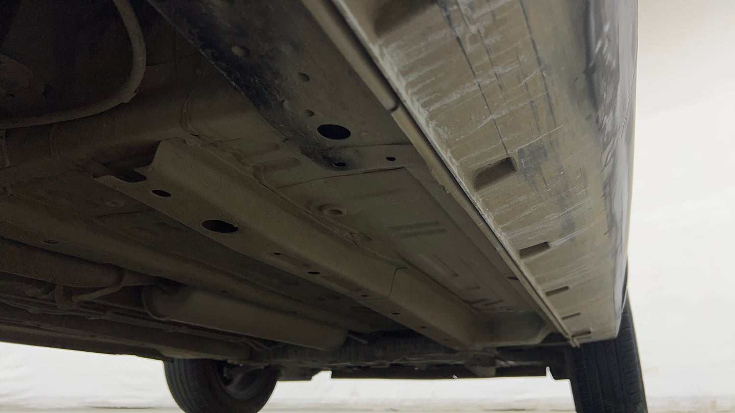 Used 2026 Tata Punch Accomplished + S CNG Automatic Cng Automatic extra REAR RIGHT UNDERBODY VIEW
