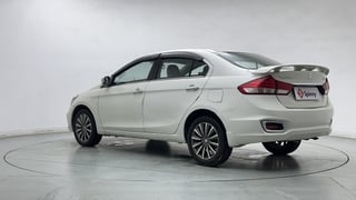Used 2022 Maruti Suzuki Ciaz Alpha 1.5 AT Petrol Automatic exterior LEFT REAR CORNER VIEW