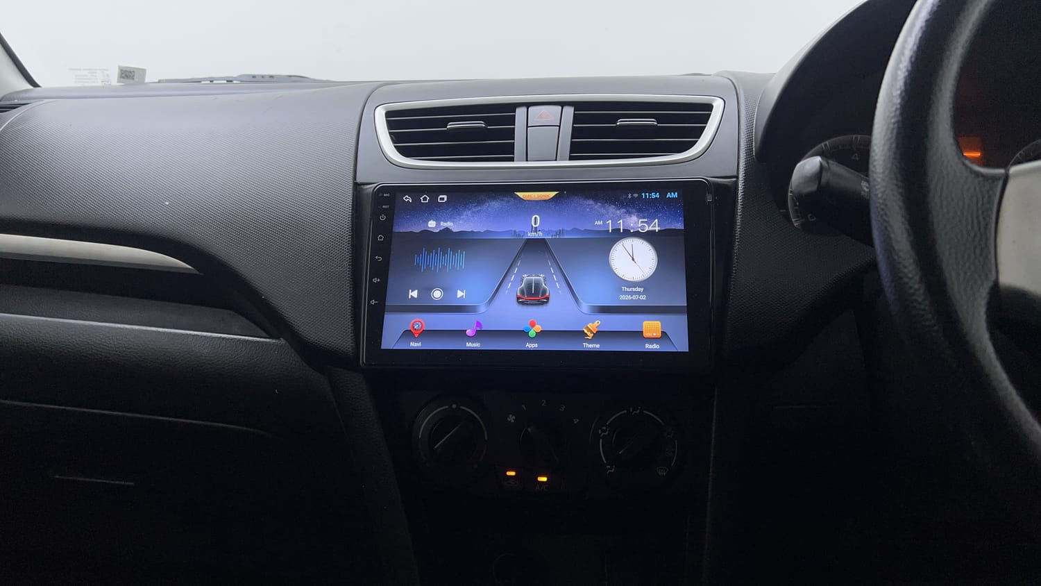 Used 2016 Maruti Suzuki Swift VXi Petrol Manual interior MUSIC SYSTEM & AC CONTROL VIEW
