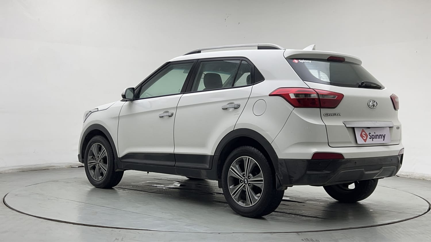 Used 2016 Hyundai Creta 1.6 SX Plus AT Petrol Petrol Automatic exterior LEFT REAR CORNER VIEW