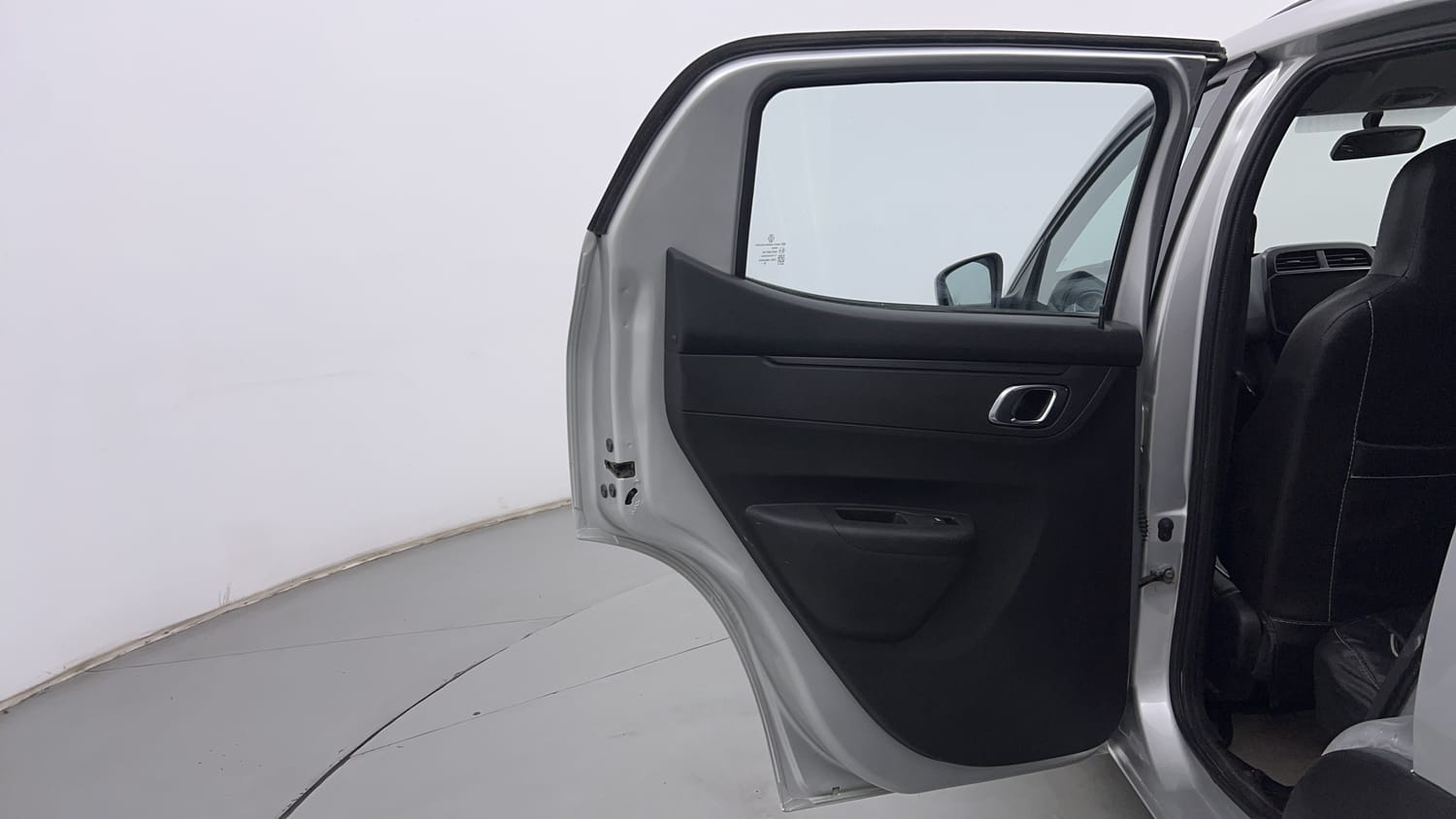 Used 2020 Renault Kwid RXT 1.0 Opt Petrol Manual interior LEFT REAR DOOR OPEN VIEW